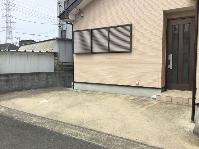 東田原貸家駐車スペース