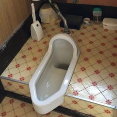 使いづらかった和式トイレを、手すり付きのオート機能トイレへのサムネイル画像1